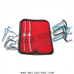 Hegar uterine dilator set 2pcs 3-4, 5-6, grave 3pcs, collin 3pcs